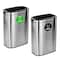 Alpine Industries Trash Can, Stainless Steel Brushed, Stainless Steel/Plastic ALP470-40L-CO-T - alternate 4